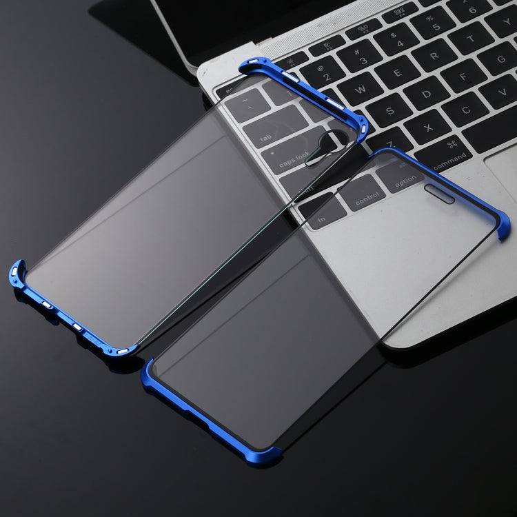 For iPhone XR Ultra-Thin Angular Frame Magnetic Absorption Double-Sided Tempered Glass Shell