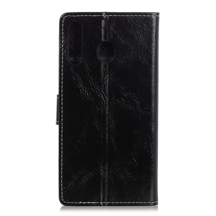 Retro Crazy Horse Texture Horizontal Flip Leather Case with Holder & Card Slots & Wallet & Photo Frame for LG W30