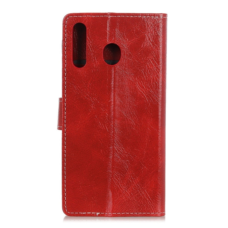 Retro Crazy Horse Texture Horizontal Flip Leather Case with Holder & Card Slots & Wallet & Photo Frame for LG W30