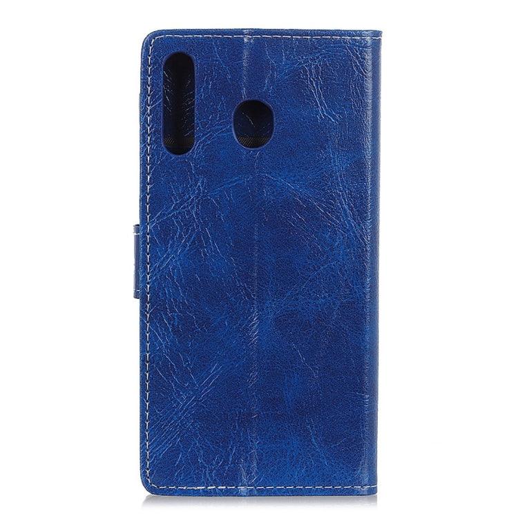 Retro Crazy Horse Texture Horizontal Flip Leather Case with Holder & Card Slots & Wallet & Photo Frame for LG W30