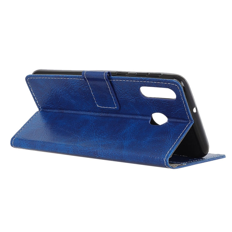 Retro Crazy Horse Texture Horizontal Flip Leather Case with Holder & Card Slots & Wallet & Photo Frame for LG W30