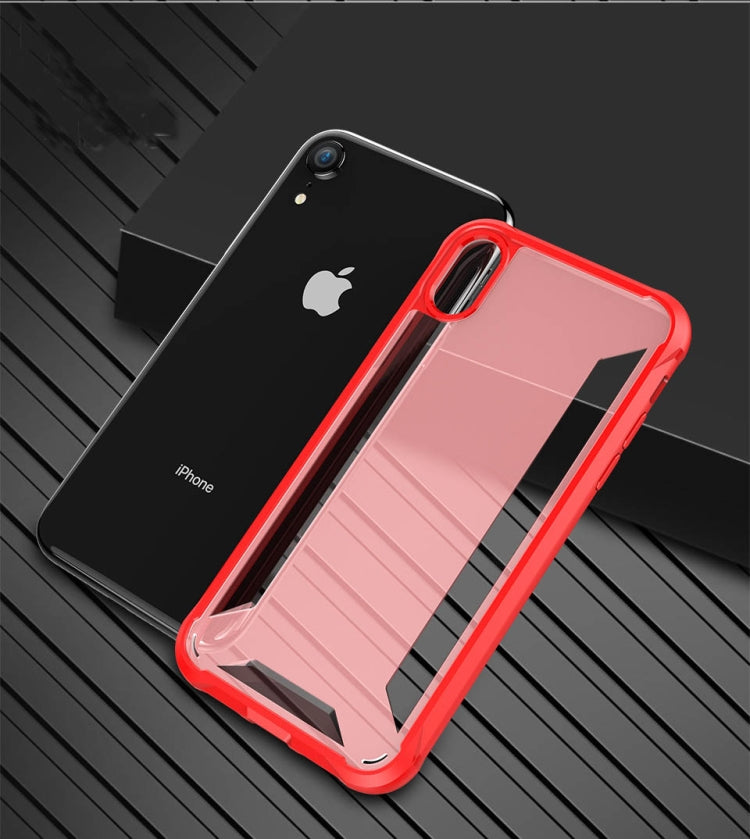 For iPhone XS Max PC + TPU Shockproof Protective Case