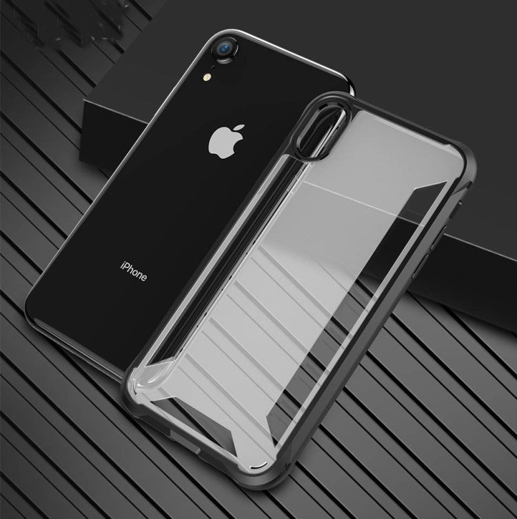 For iPhone XS Max PC + TPU Shockproof Protective Case