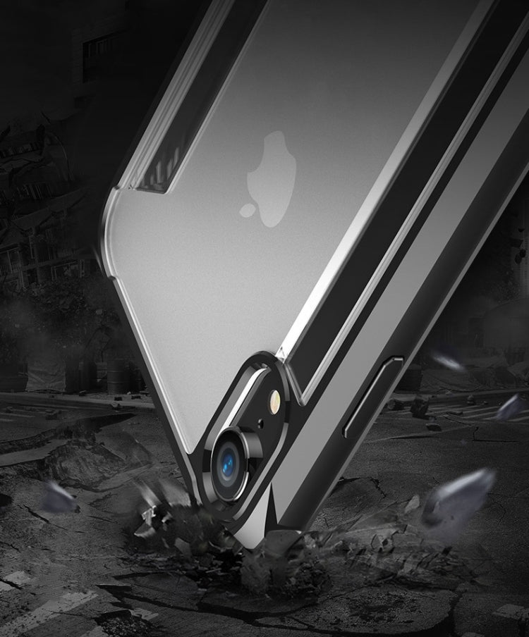 For iPhone XS Max PC + TPU Shockproof Protective Case