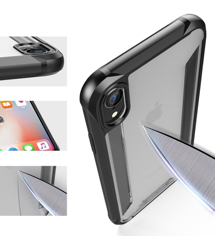 For iPhone XS Max PC + TPU Shockproof Protective Case