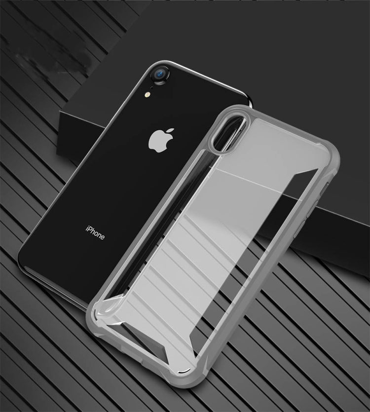 For iPhone XS Max PC + TPU Shockproof Protective Case
