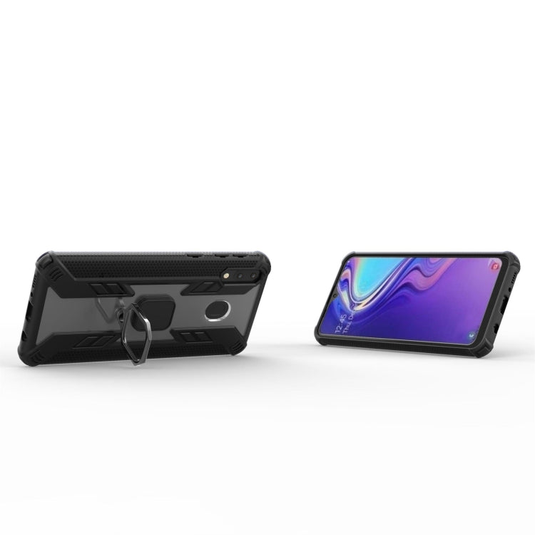 Iron Warrior Shockproof PC + TPU Protective Case with Magnetic Ring Holder for Xiaomi Redmi K20 / 9T