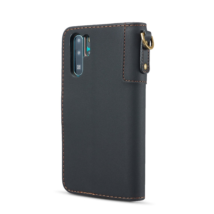 Vintage Cowhide Sling Texture Horizontal Flip Leather Case with Card Slots & Wallet & Holder for Galaxy Note 10+