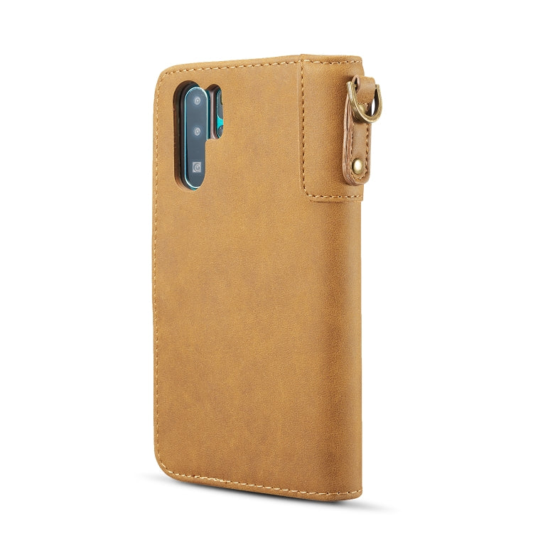 Vintage Cowhide Sling Texture Horizontal Flip Leather Case with Card Slots & Wallet & Holder for Galaxy Note 10+