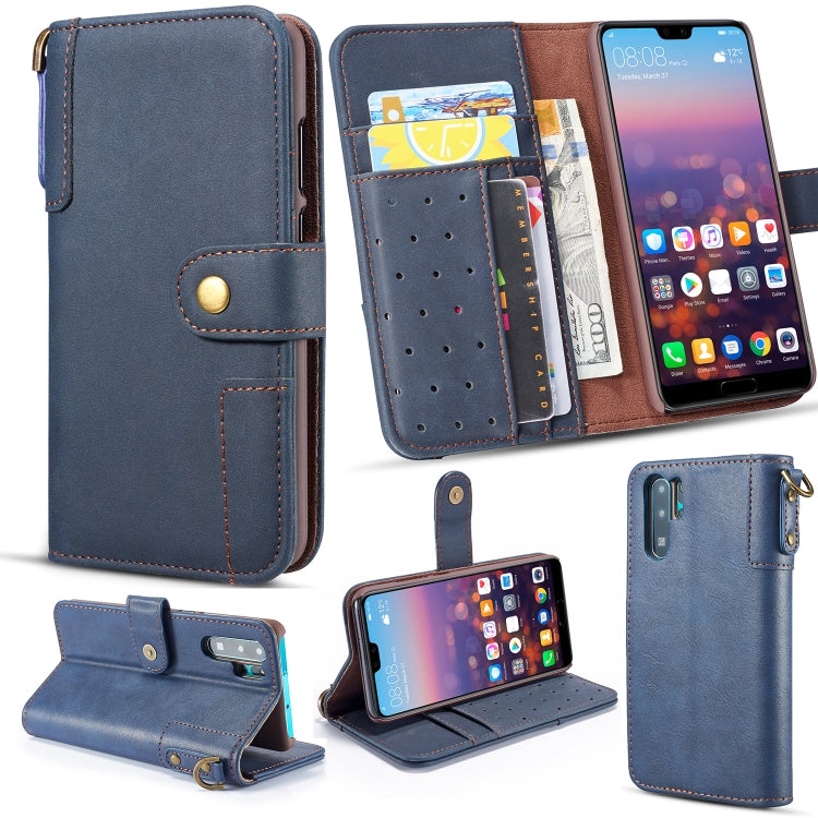 Vintage Cowhide Sling Texture Horizontal Flip Leather Case with Card Slots & Wallet & Holder for Galaxy Note 10+