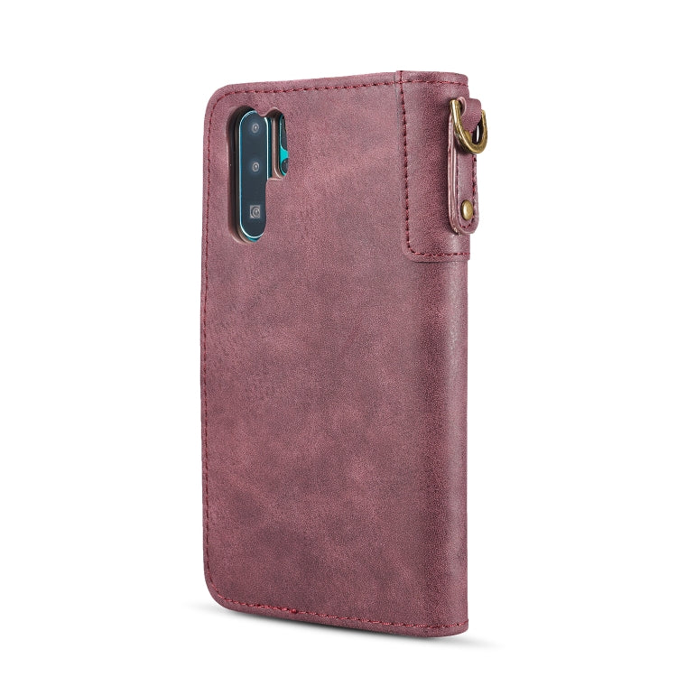 Vintage Cowhide Sling Texture Horizontal Flip Leather Case with Card Slots & Wallet & Holder for Galaxy Note 10+