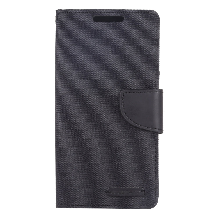 GOOSPERY CANVAS DIARY Horizontal Flip PU Leather Case with Card Slots & Wallet & Holder for Galaxy Note 10