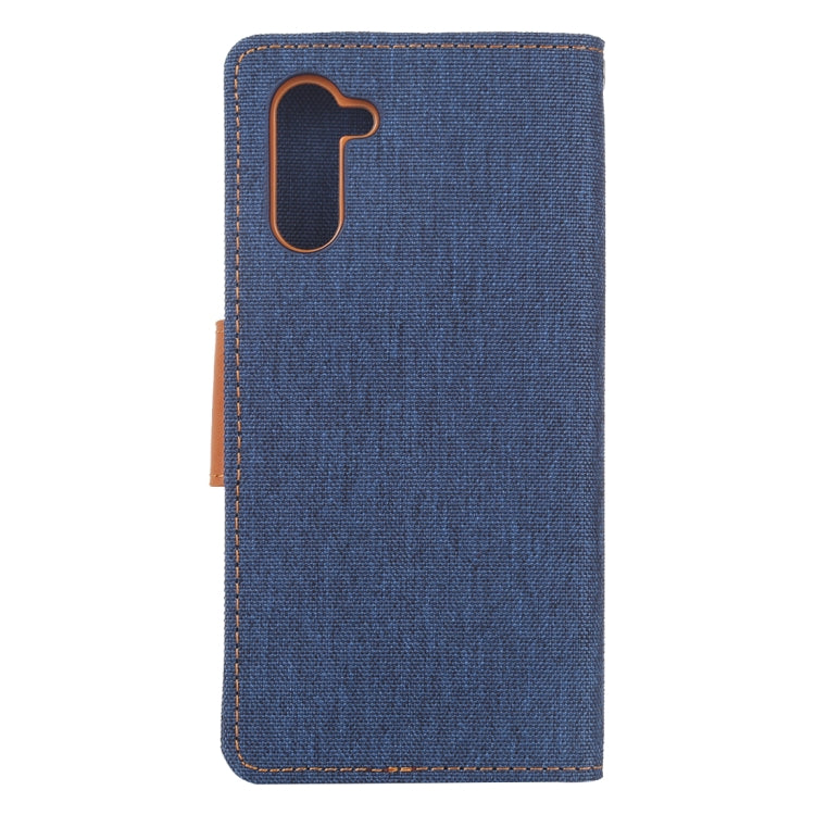 GOOSPERY CANVAS DIARY Horizontal Flip PU Leather Case with Card Slots & Wallet & Holder for Galaxy Note 10