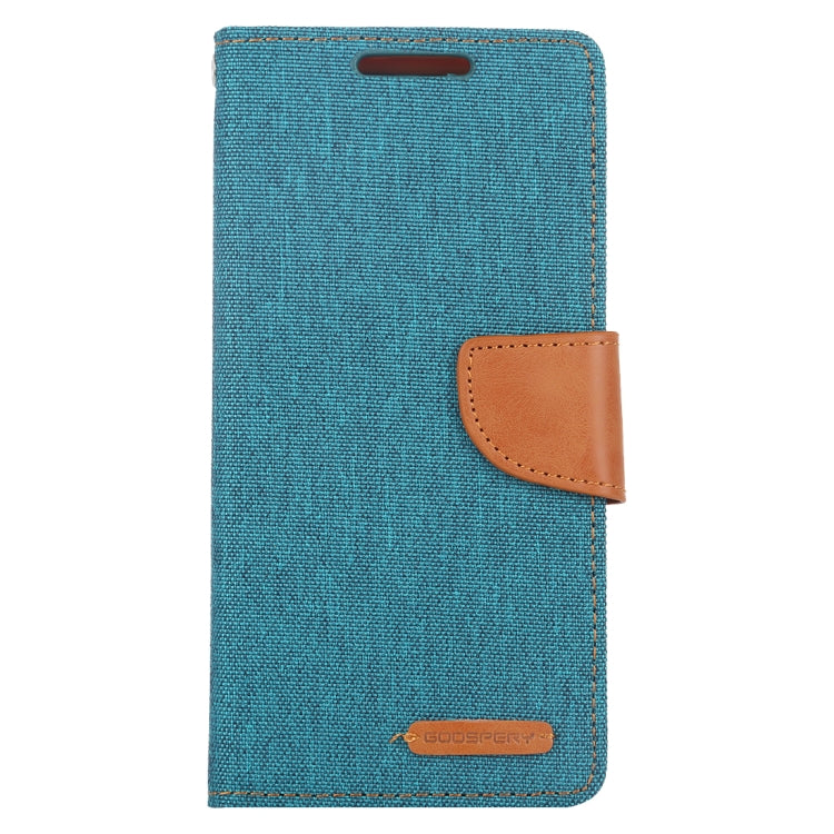 GOOSPERY CANVAS DIARY Horizontal Flip PU Leather Case with Card Slots & Wallet & Holder for Galaxy Note 10