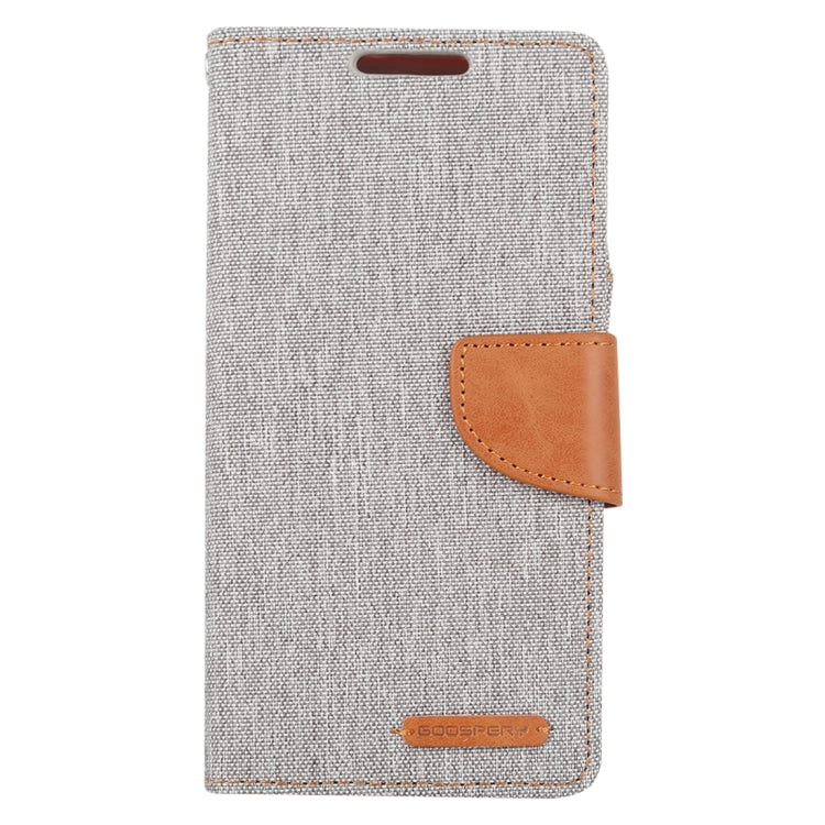 GOOSPERY CANVAS DIARY Horizontal Flip PU Leather Case with Card Slots & Wallet & Holder for Galaxy Note 10