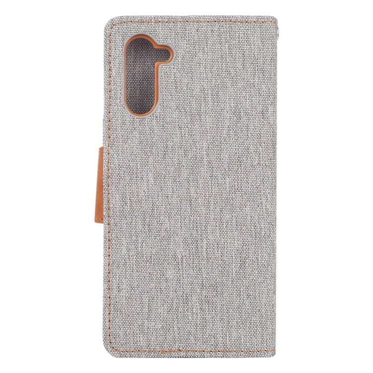 GOOSPERY CANVAS DIARY Horizontal Flip PU Leather Case with Card Slots & Wallet & Holder for Galaxy Note 10