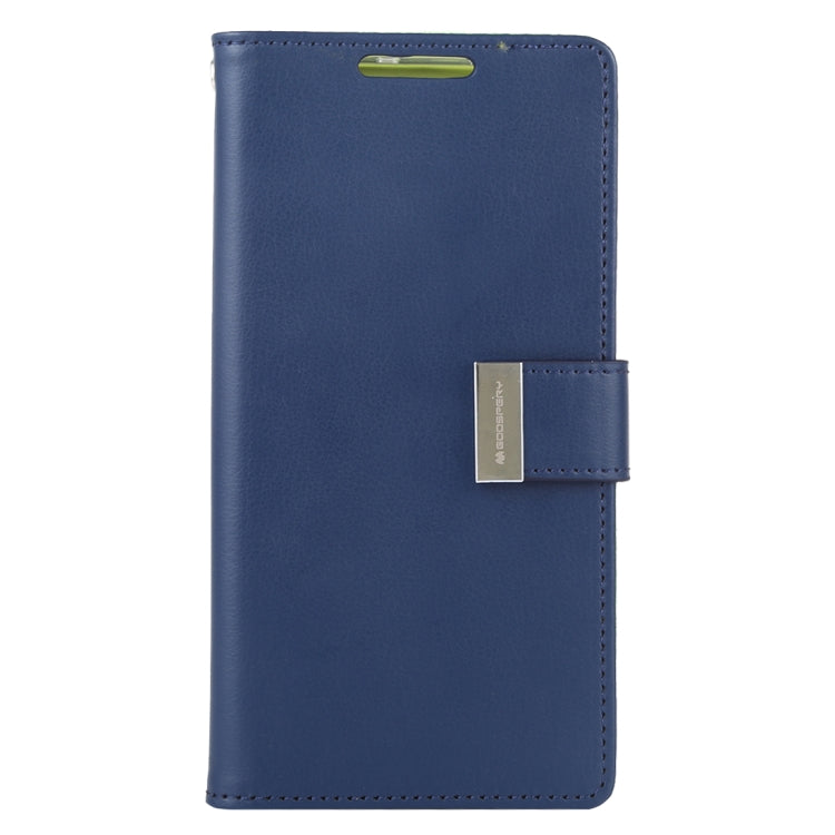 GOOSPERY RICH DIARY  PU + TPU Crazy Horse Texture Horizontal Flip Leather Case with Card Slots & Wallet for Galaxy Note 10