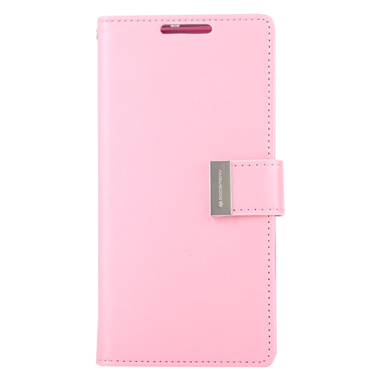 GOOSPERY RICH DIARY  PU + TPU Crazy Horse Texture Horizontal Flip Leather Case with Card Slots & Wallet for Galaxy Note 10