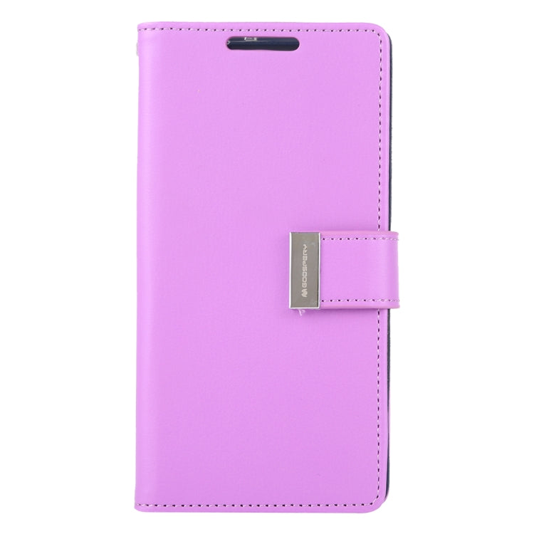 GOOSPERY RICH DIARY  PU + TPU Crazy Horse Texture Horizontal Flip Leather Case with Card Slots & Wallet for Galaxy Note 10