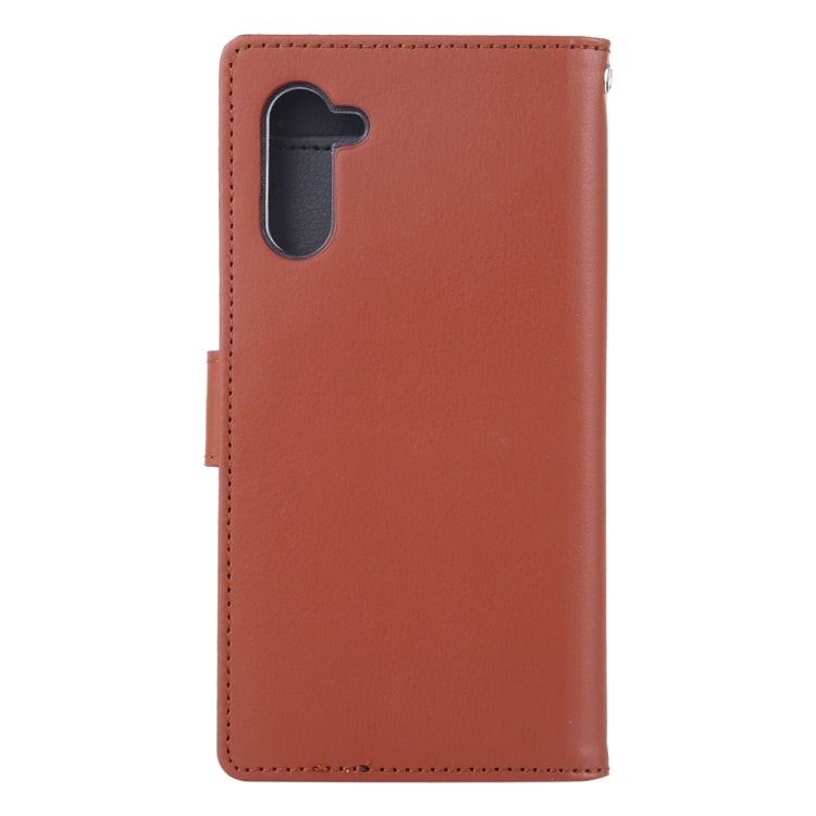 GOOSPERY RICH DIARY  PU + TPU Crazy Horse Texture Horizontal Flip Leather Case with Card Slots & Wallet for Galaxy Note 10