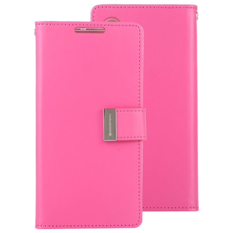 GOOSPERY RICH DIARY  PU + TPU Crazy Horse Texture Horizontal Flip Leather Case with Card Slots & Wallet for Galaxy Note 10