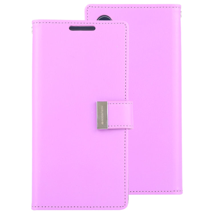 GOOSPERY RICH DIARY  PU + TPU Crazy Horse Texture Horizontal Flip Leather Case with Card Slots & Wallet for Galaxy Note 10+