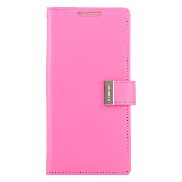 GOOSPERY RICH DIARY  PU + TPU Crazy Horse Texture Horizontal Flip Leather Case with Card Slots & Wallet for Galaxy Note 10+