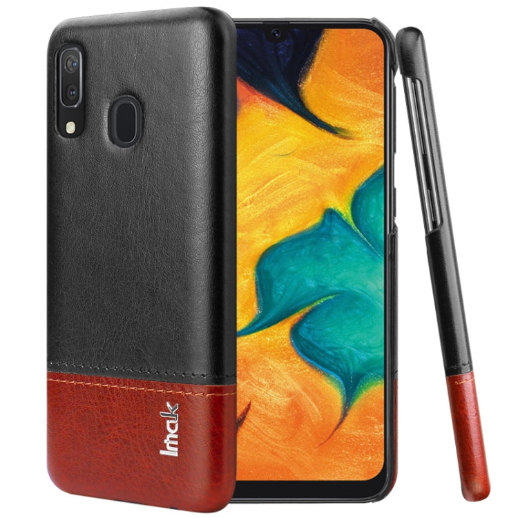 IMAK Ruiyi Series Concise Slim PU + PC Protective Case For Galaxy A20 & A30