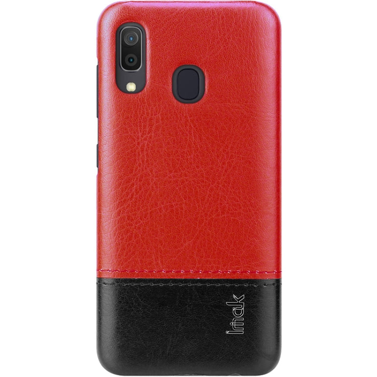 IMAK Ruiyi Series Concise Slim PU + PC Protective Case For Galaxy A20 & A30