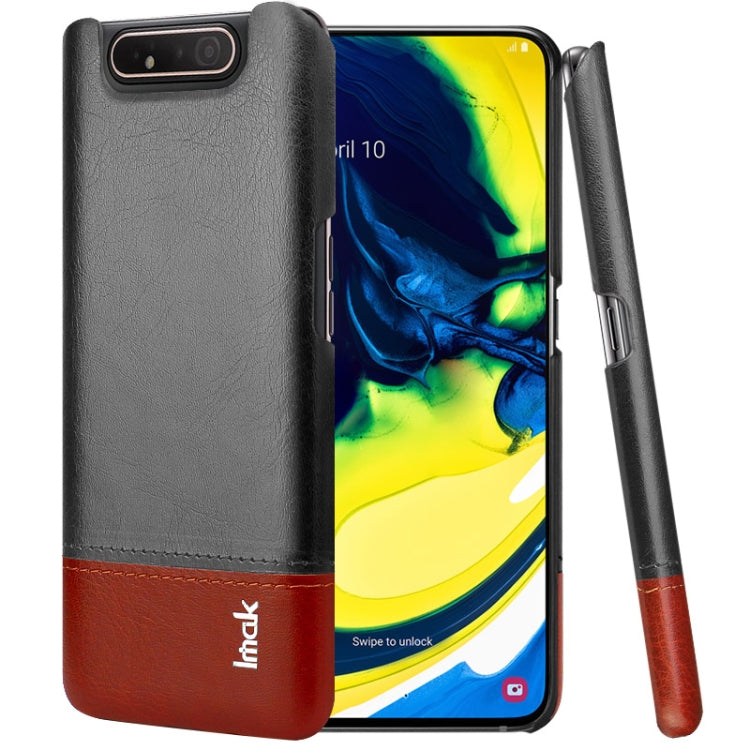 IMAK Ruiyi Series Concise Slim PU + PC Protective Case For Galaxy A80