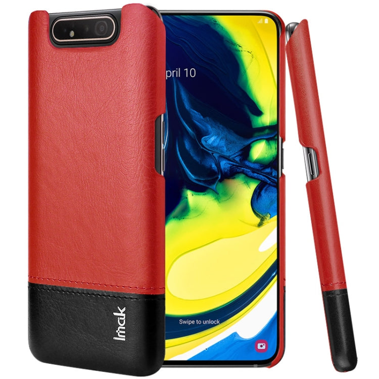 IMAK Ruiyi Series Concise Slim PU + PC Protective Case For Galaxy A80