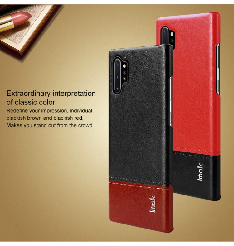 IMAK Ruiyi Series Concise Slim PU + PC Protective Case For Galaxy Note 10+