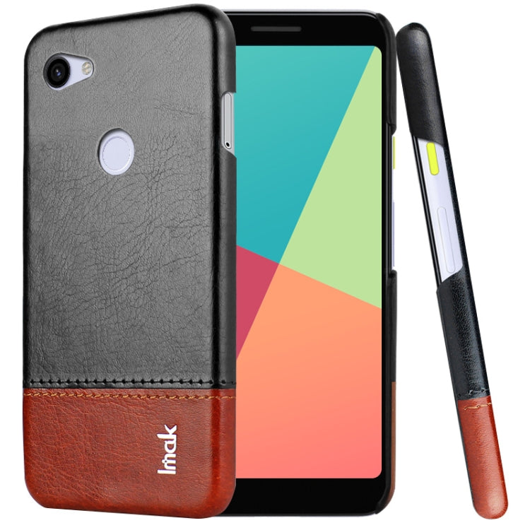 IMAK Ruiyi Series Concise Slim PU + PC Protective Case For Google Pixel 3a XL
