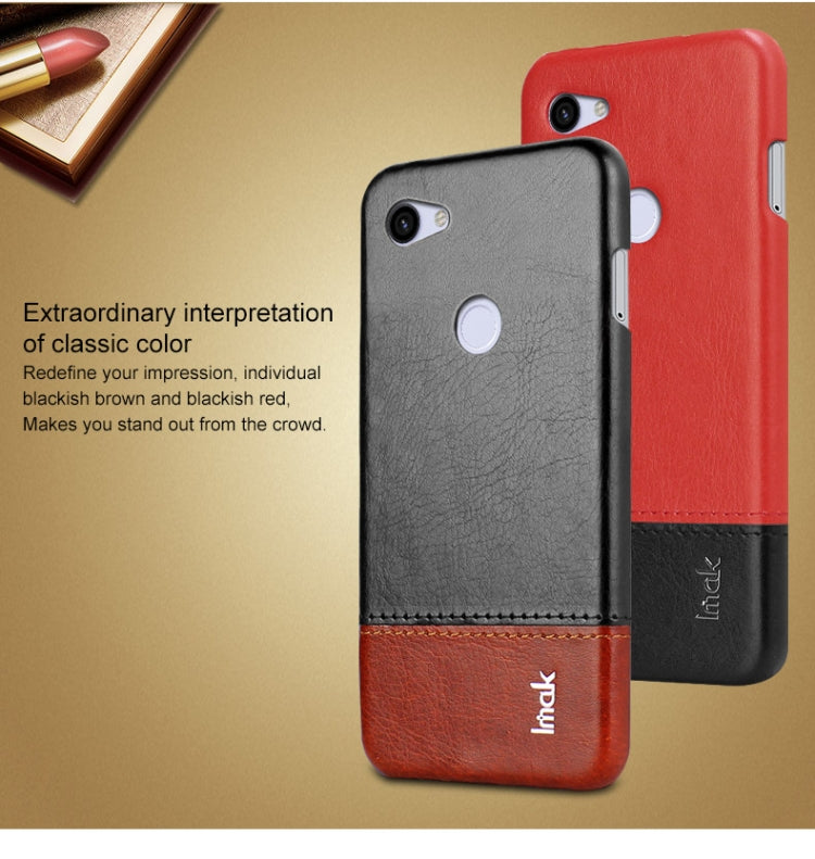 IMAK Ruiyi Series Concise Slim PU + PC Protective Case For Google Pixel 3a XL