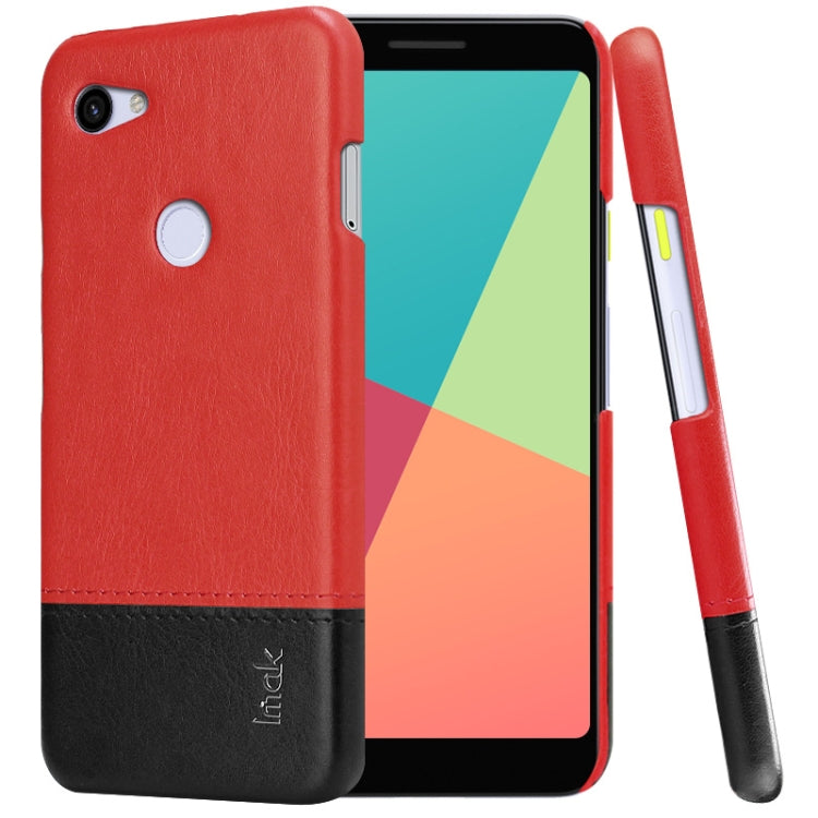 IMAK Ruiyi Series Concise Slim PU + PC Protective Case For Google Pixel 3a XL