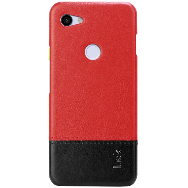 IMAK Ruiyi Series Concise Slim PU + PC Protective Case For Google Pixel 3a XL
