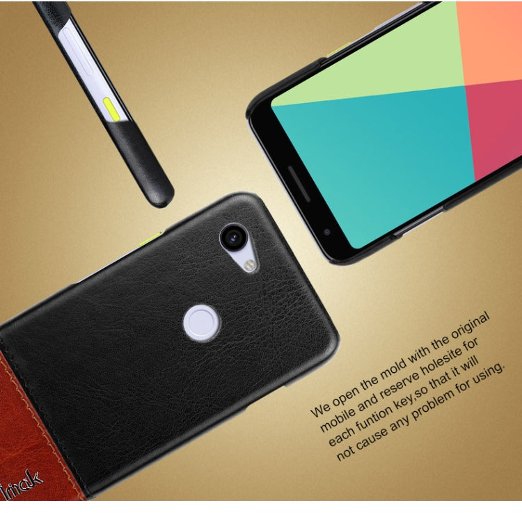 IMAK Ruiyi Series Concise Slim PU + PC Protective Case For Google Pixel 3a XL