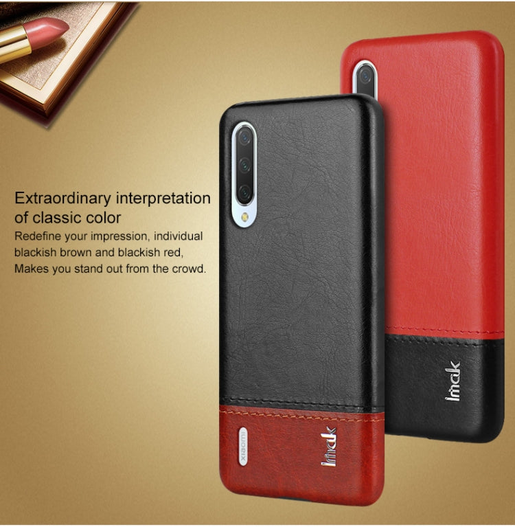 IMAK Ruiyi Series Concise Slim PU + PC Protective Case For Xiaomi Mi CC9