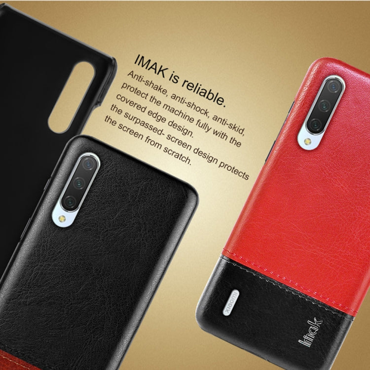 IMAK Ruiyi Series Concise Slim PU + PC Protective Case For Xiaomi Mi CC9