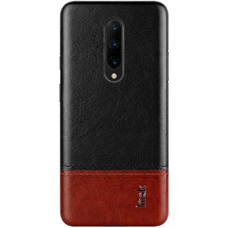 IMAK Ruiyi Series Concise Slim PU + PC Protective Case For OnePlus 7 Pro