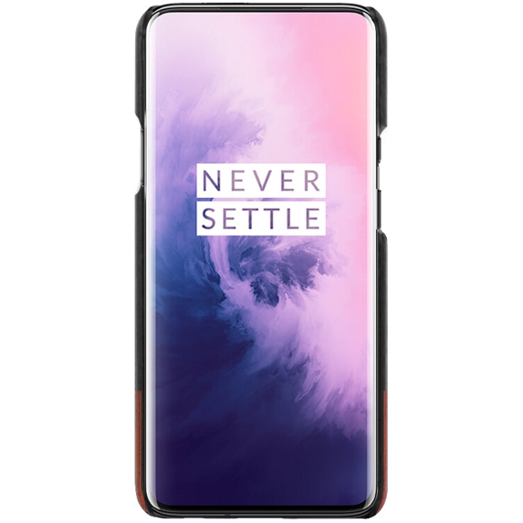 IMAK Ruiyi Series Concise Slim PU + PC Protective Case For OnePlus 7 Pro