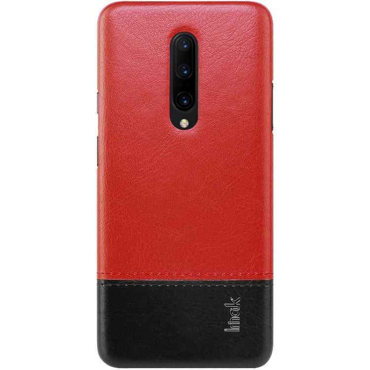 IMAK Ruiyi Series Concise Slim PU + PC Protective Case For OnePlus 7 Pro