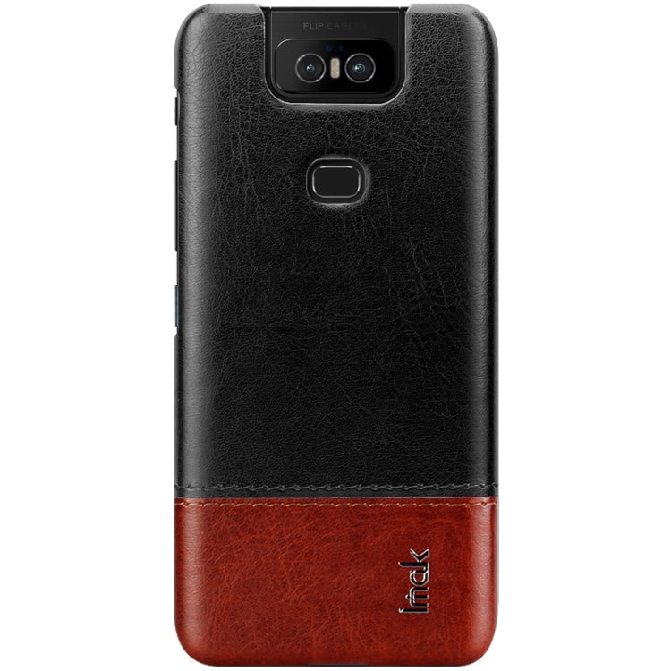 IMAK Ruiyi Series Concise Slim PU + PC Protective Case For Asus Zenfone 6 ZS630KL