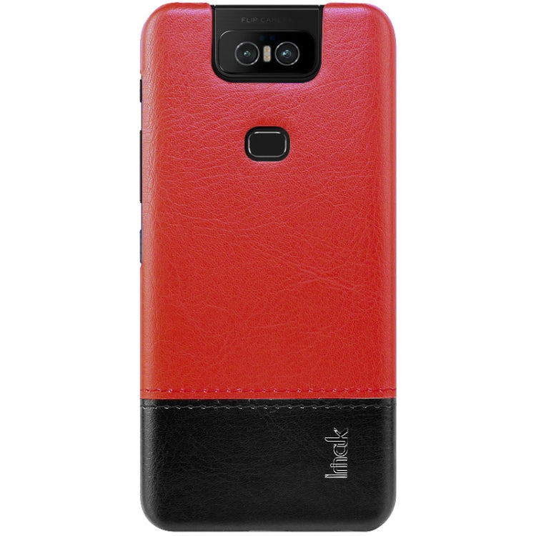 IMAK Ruiyi Series Concise Slim PU + PC Protective Case For Asus Zenfone 6 ZS630KL