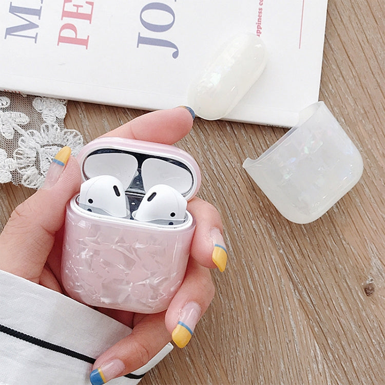 Shell Pattern Earphones Shockproof Protective Case for Apple AirPods 1 / 2