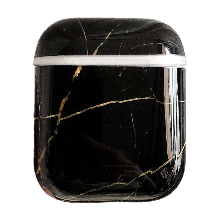 Marble Pattern Earphones Shockproof Protective Case for Apple AirPods 1 / 2