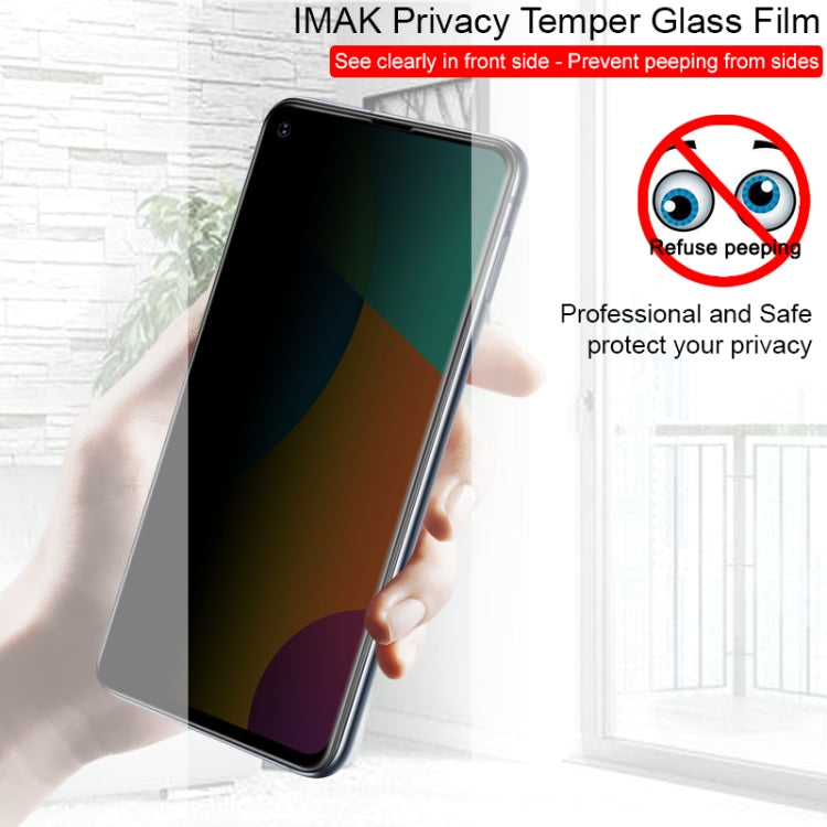 IMAK 9H Surface Hardness Anti-spy Tempered Glass Film For Galaxy A60