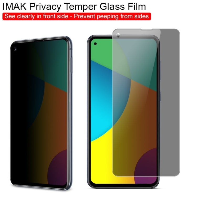 IMAK 9H Surface Hardness Anti-spy Tempered Glass Film For Galaxy A60