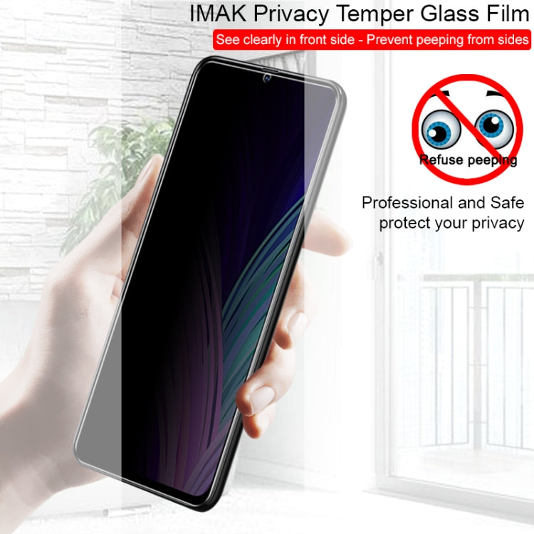 IMAK 9H Surface Hardness Anti-spy Tempered Glass Film For Galaxy A70