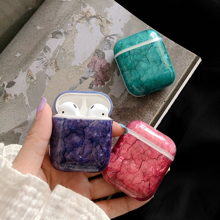 Seaweed Pattern Earphones Shockproof Protective Case for Apple AirPods 1 / 2